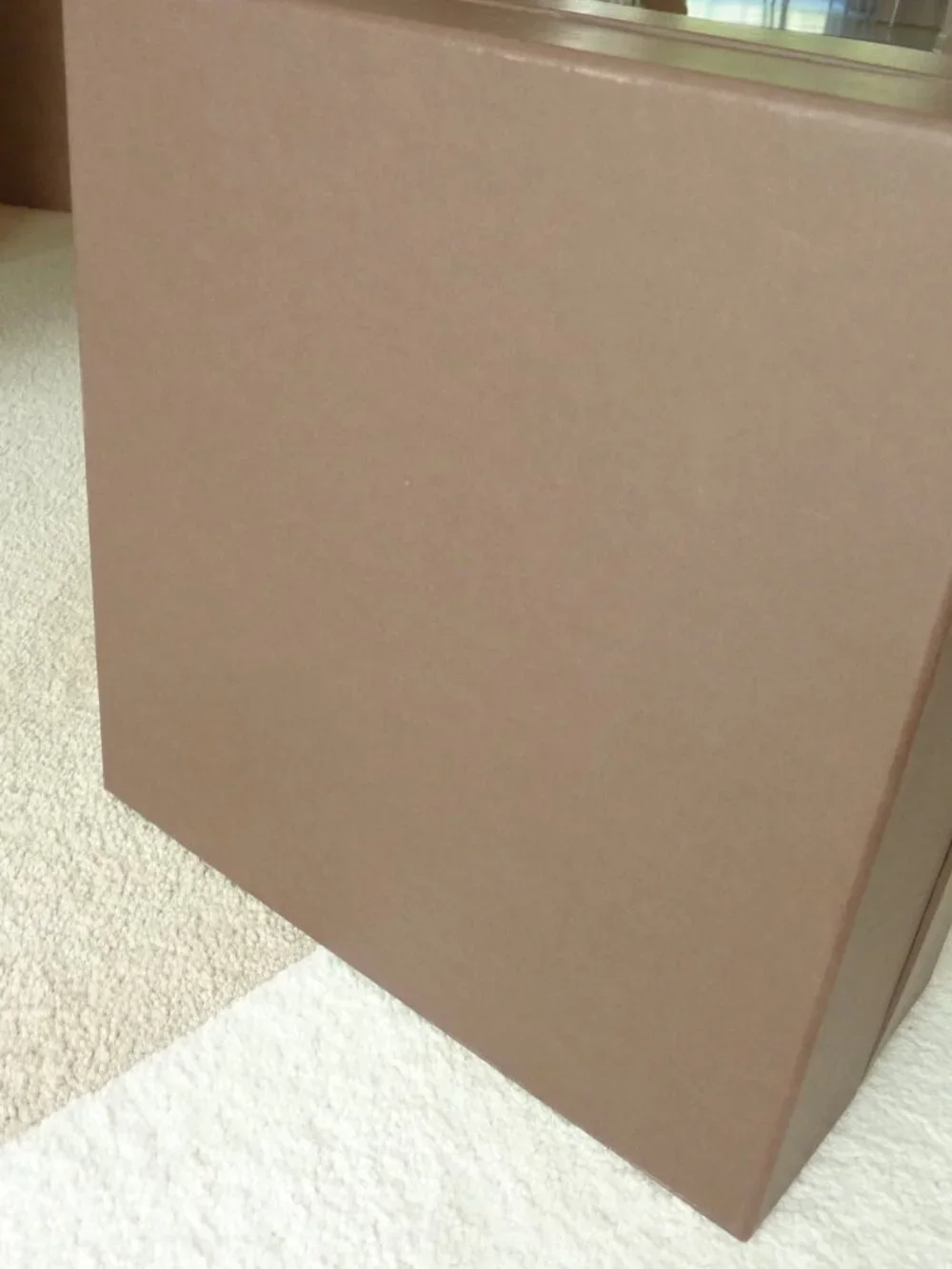 NEW Louis Vuitton Brown Empty Small Bag Storage Square top Box 9.5
